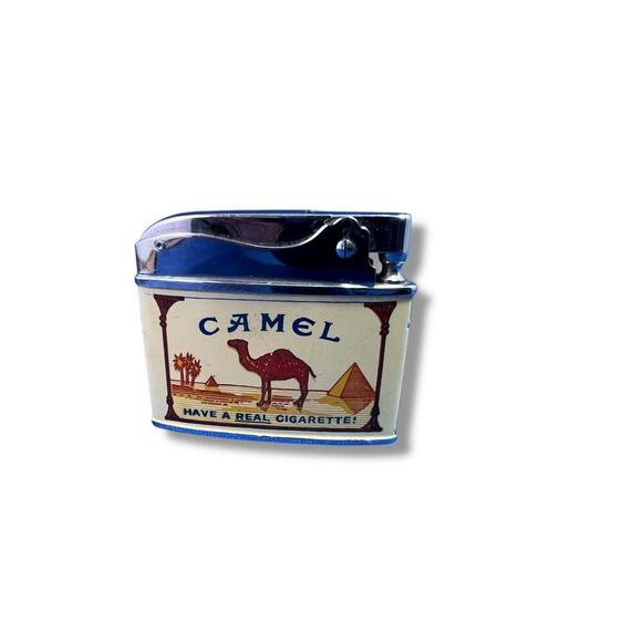 Vintage Comet Camel Super Lighter Japan Advertising Lighter - Parts/Repair - Picture 1 of 7